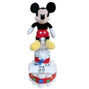 Tarta de Pañales Mickey Mouse 3 Pisos