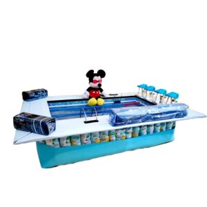 tarta de pañales piscina