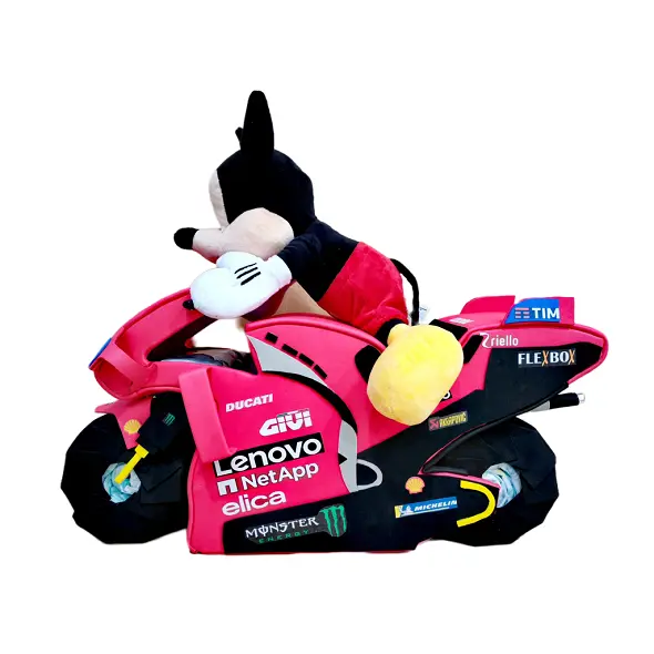 motogp pañales marc marquez con babero y calcetines disney