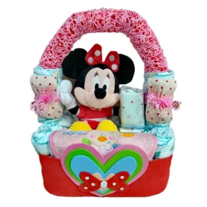Cesta de Pañales Minnie