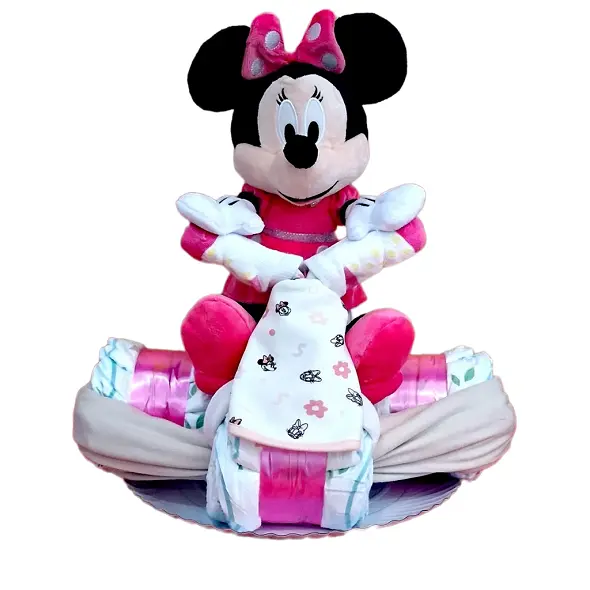 Triciclo de Pañales Minnie Mouse