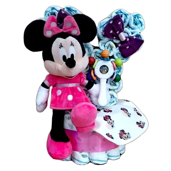 Figura con Pañales silueta minnie