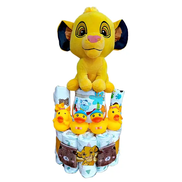 Tarta de Pañales Rey León